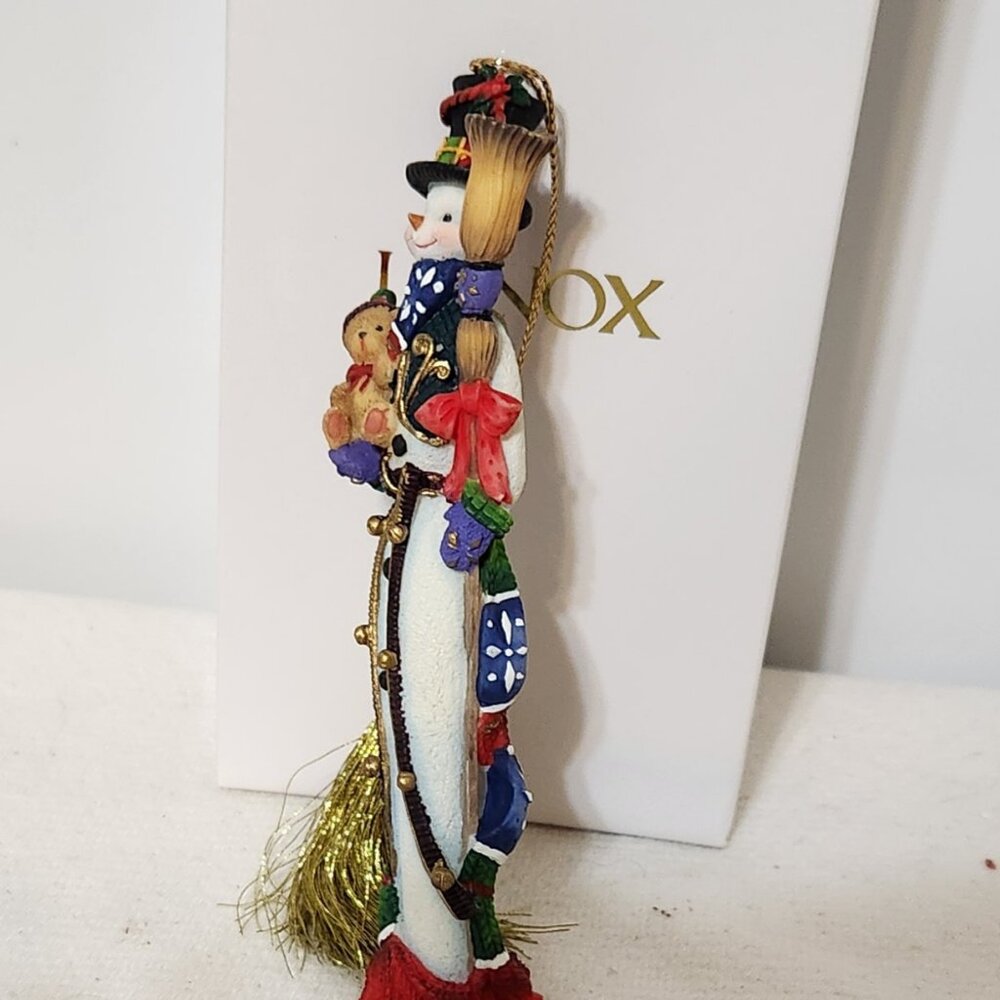 Lenox Christmas Ornament "A Snowy Friend-Pencil Snowman"